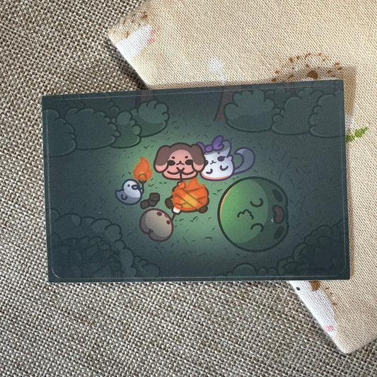 Campfire Card Sticker