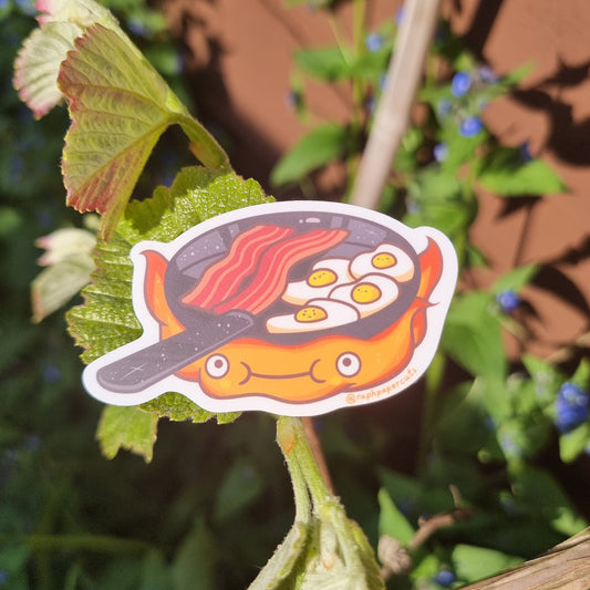 Calcifer Pan Sticker