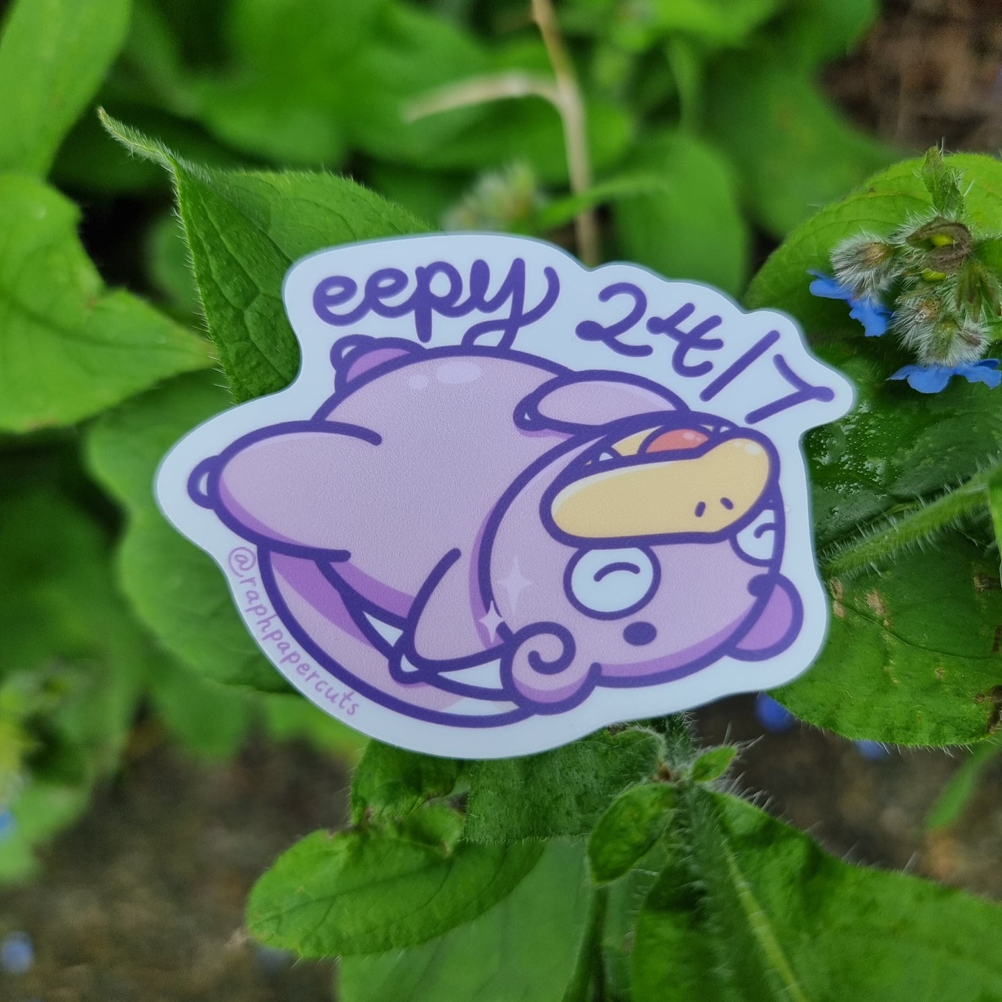 Slowpoke Eepy Sticker