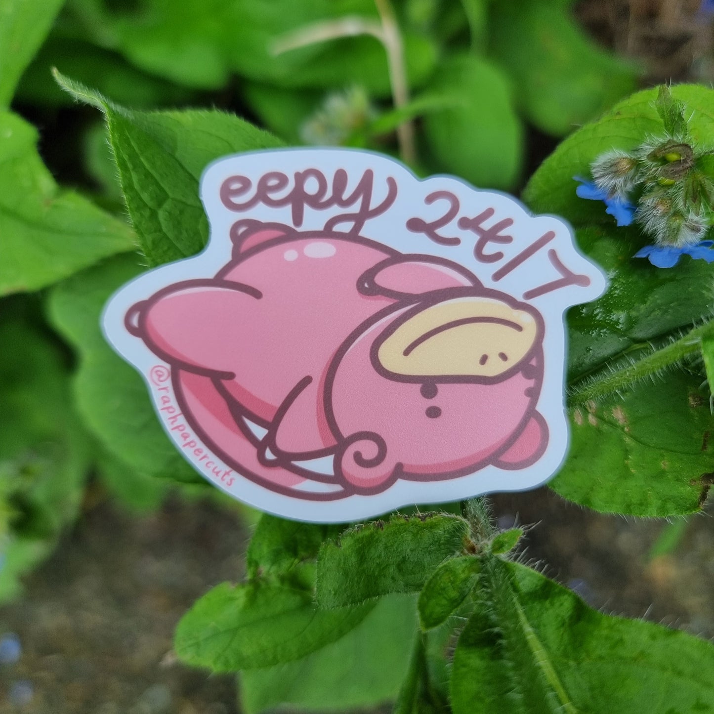 Slowpoke Eepy Sticker