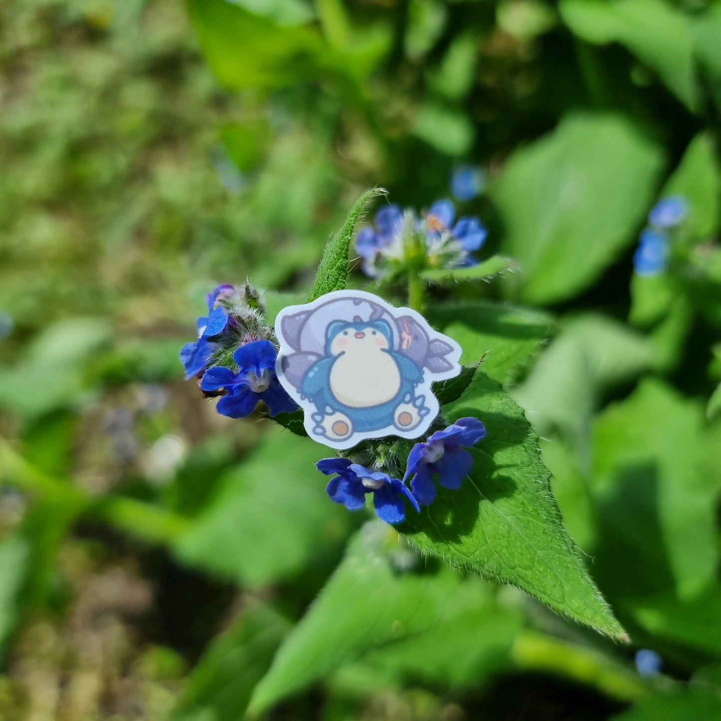 Snorlax & Totoro Sticker