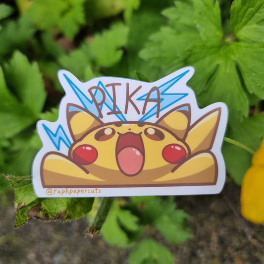 Pikachu PIKA Sticker