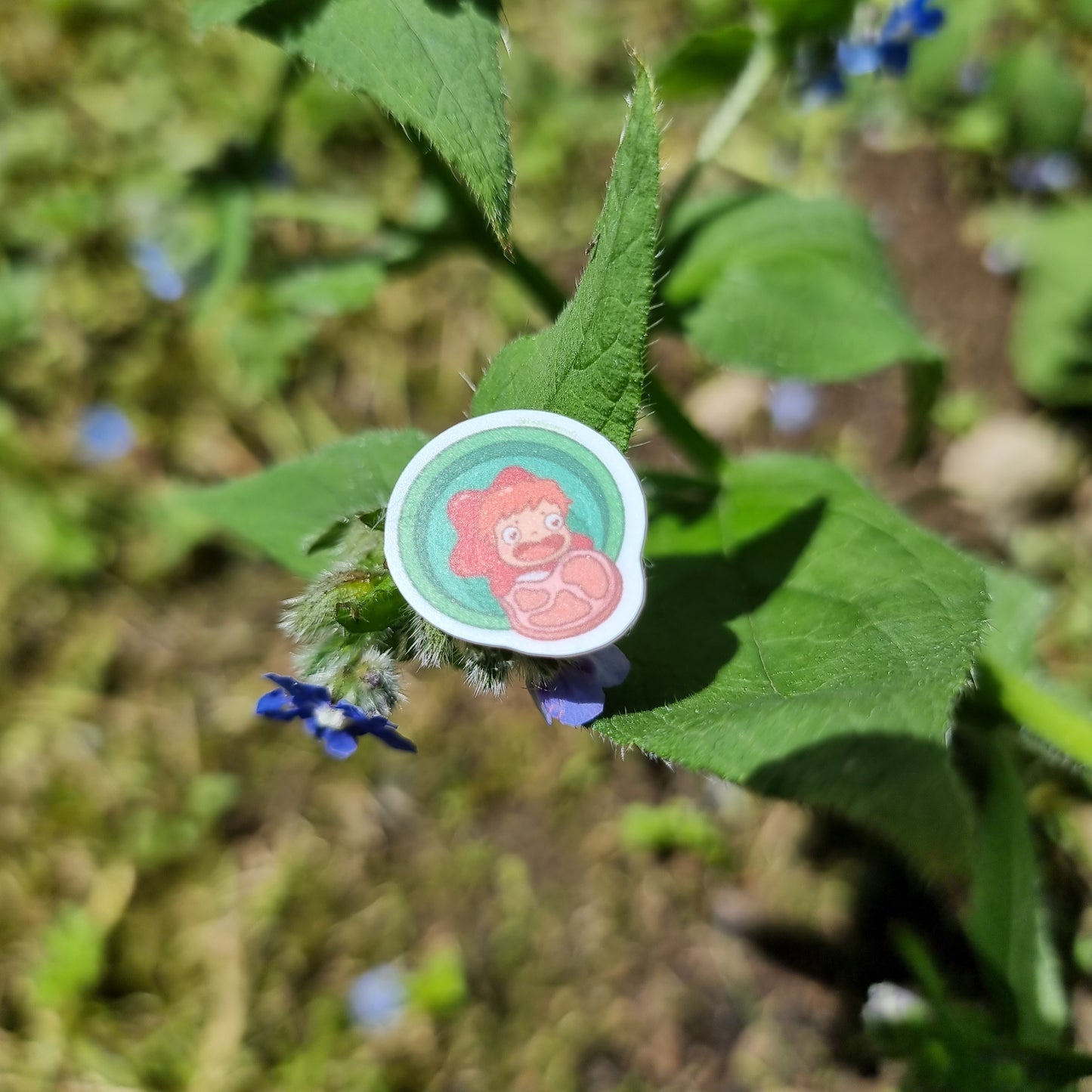 Ponyo Bucket Sticker