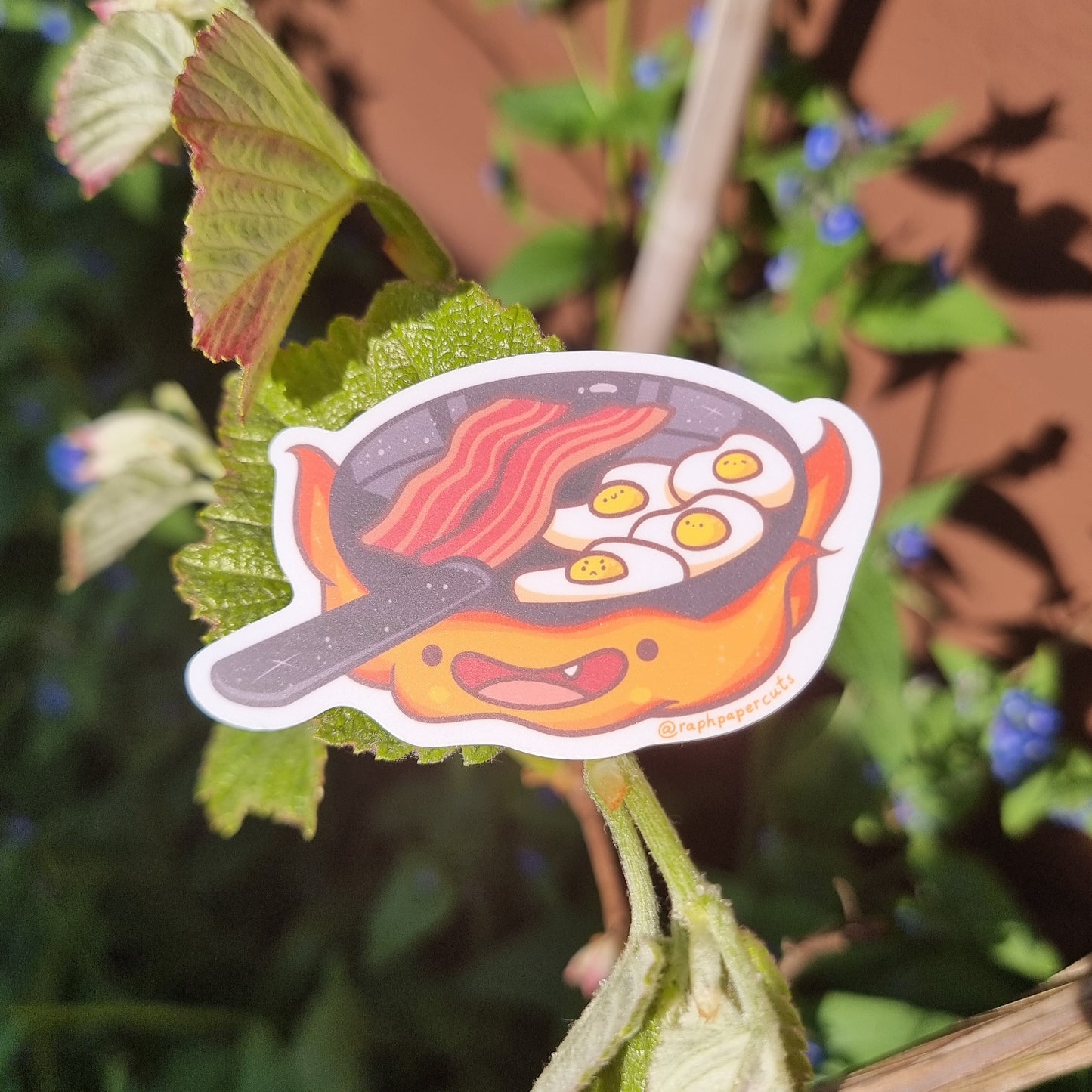 Calcifer Pan Sticker