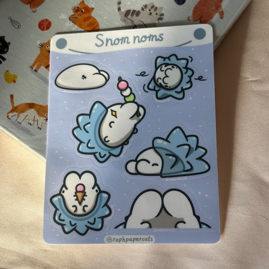 Snom Noms Sticker Sheet